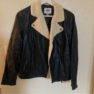 Vintage Black Leather Jacket